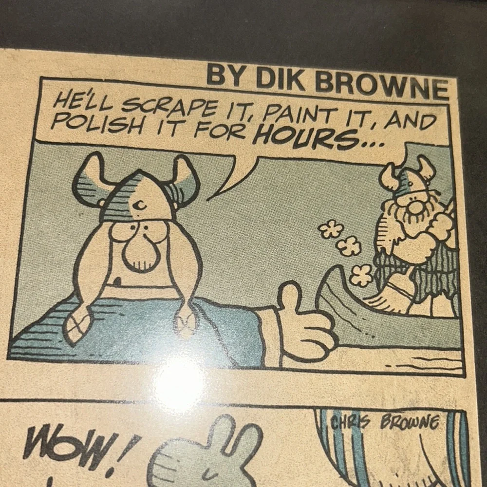 Vintage HAGAR THE HORRIBLE …Comic strip - Picture 3 of 10